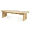 Eleonora Salontafels|Salontafel Jake naturel eikenhout 120cm