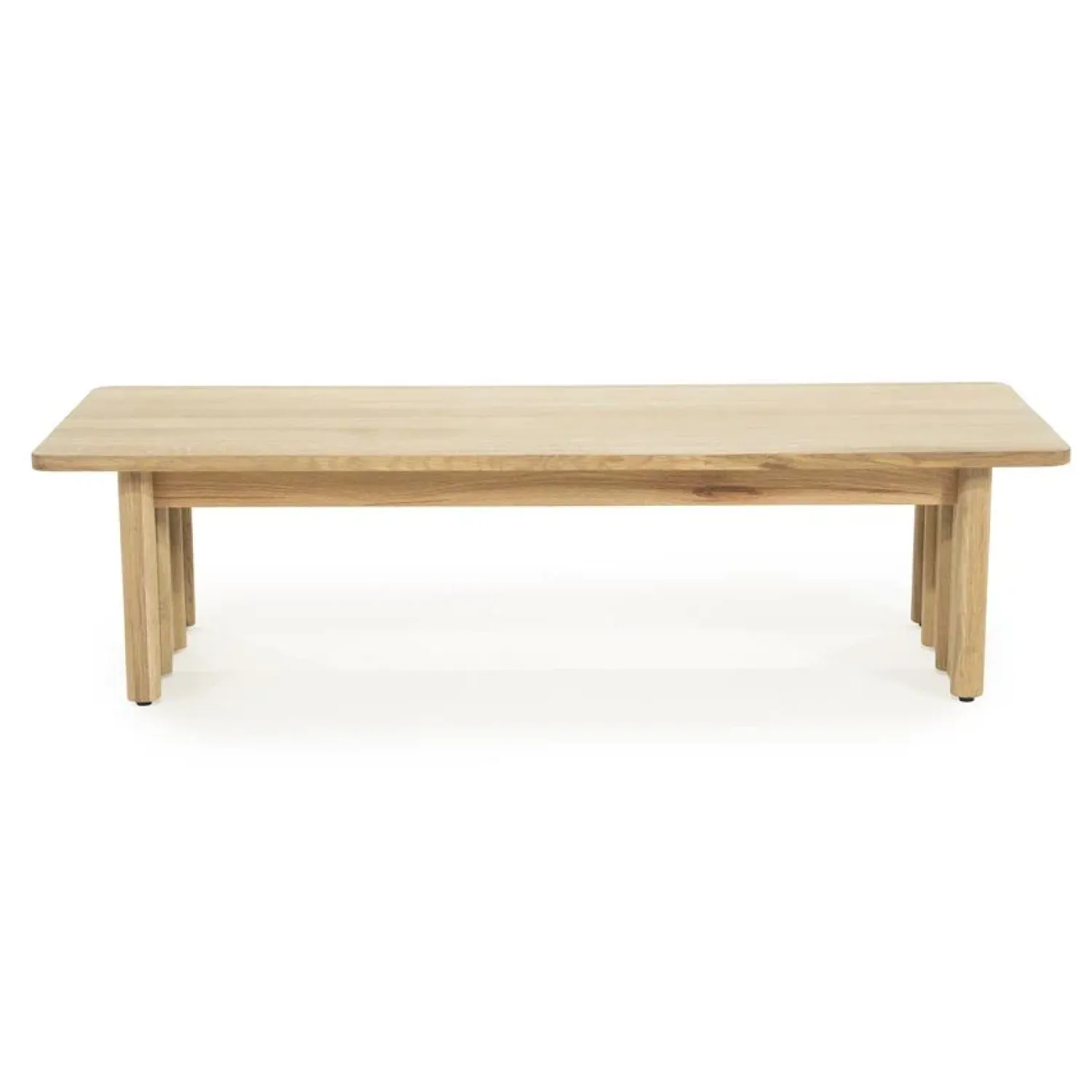 Eleonora Salontafels|Salontafel Jake naturel eikenhout 120cm