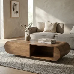 Eleonora Salontafels|Salontafel King mangohout 130cm