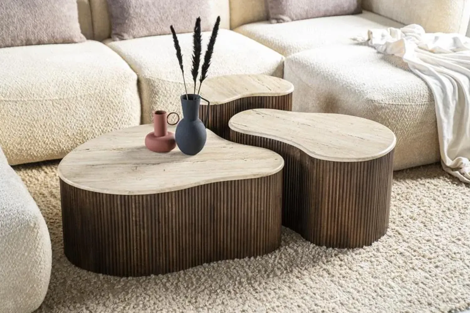 Eleonora Salontafels|Salontafel Mari 70x47x38 bruin