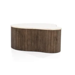 Eleonora Salontafels|Salontafel Mari 83x72x34 bruin