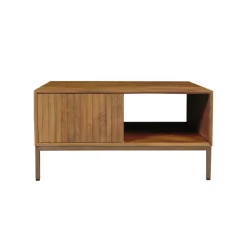 Furndea Salontafels|Salontafel Martin Vierkant Naturel 80cm