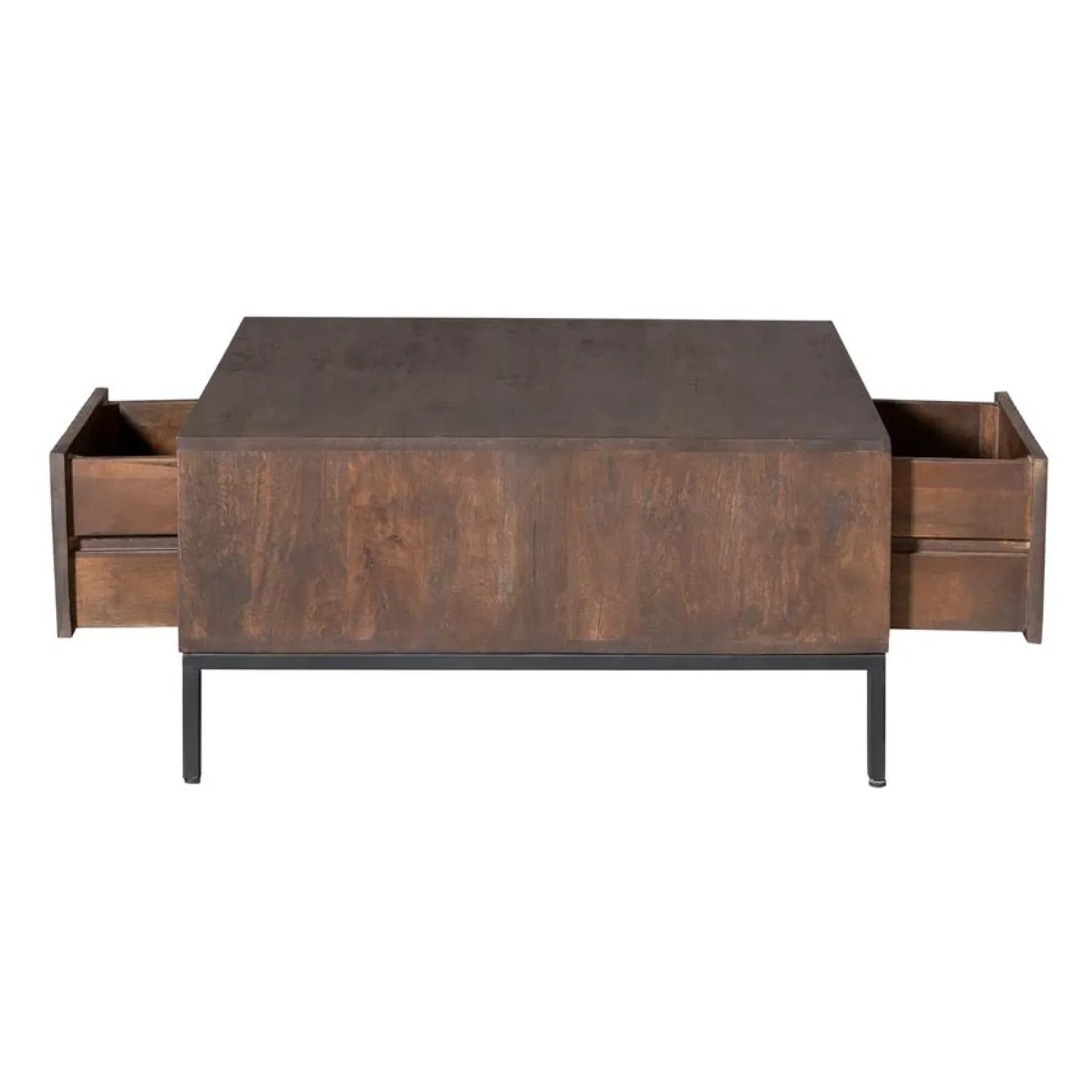 Furndea Salontafels|Salontafel Martin Walnoot 80cm Vierkant