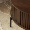 Furndea Salontafels|Salontafel Martin Walnoot Rond 80cm