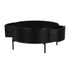 Furndea Salontafels|Salontafel Martin Zwart Rond 80cm