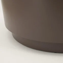 By Boo Salontafels|Salontafel Mesita rond Donkertaupe 60cm
