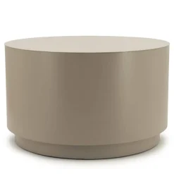By Boo Salontafels|Salontafel Mesita rond Taupe 60cm