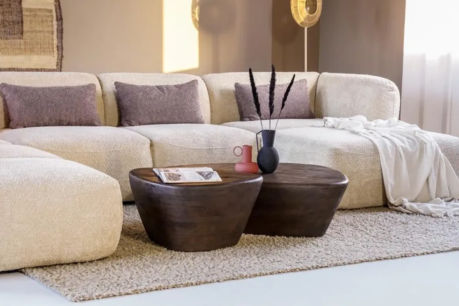 Eleonora Salontafels|Salontafel Mila 70×53 zwart
