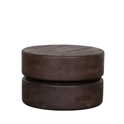 Label51 Salontafels|Salontafel Milly Espresso Mangohout 50cm