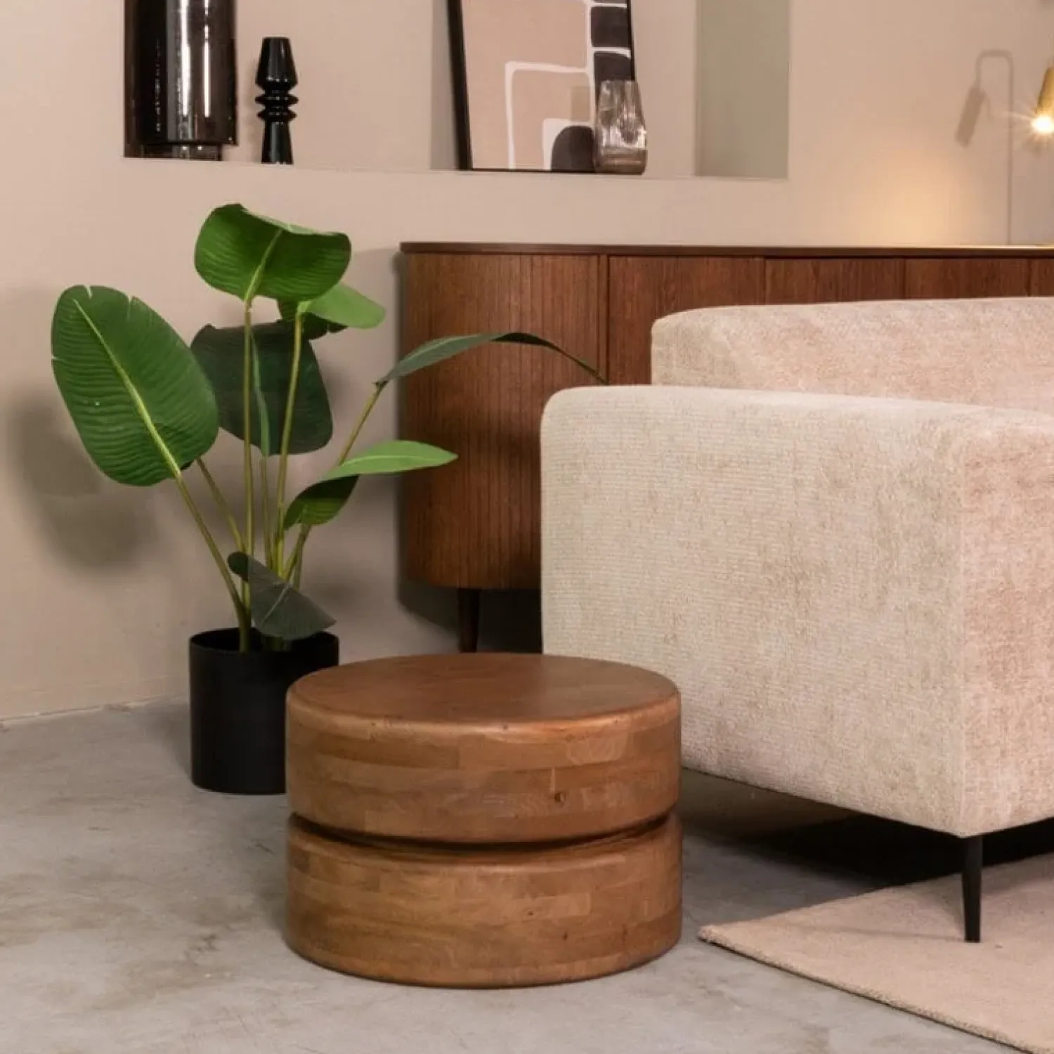 Label51 Salontafels|Salontafel Milly Naturel Mangohout 50cm