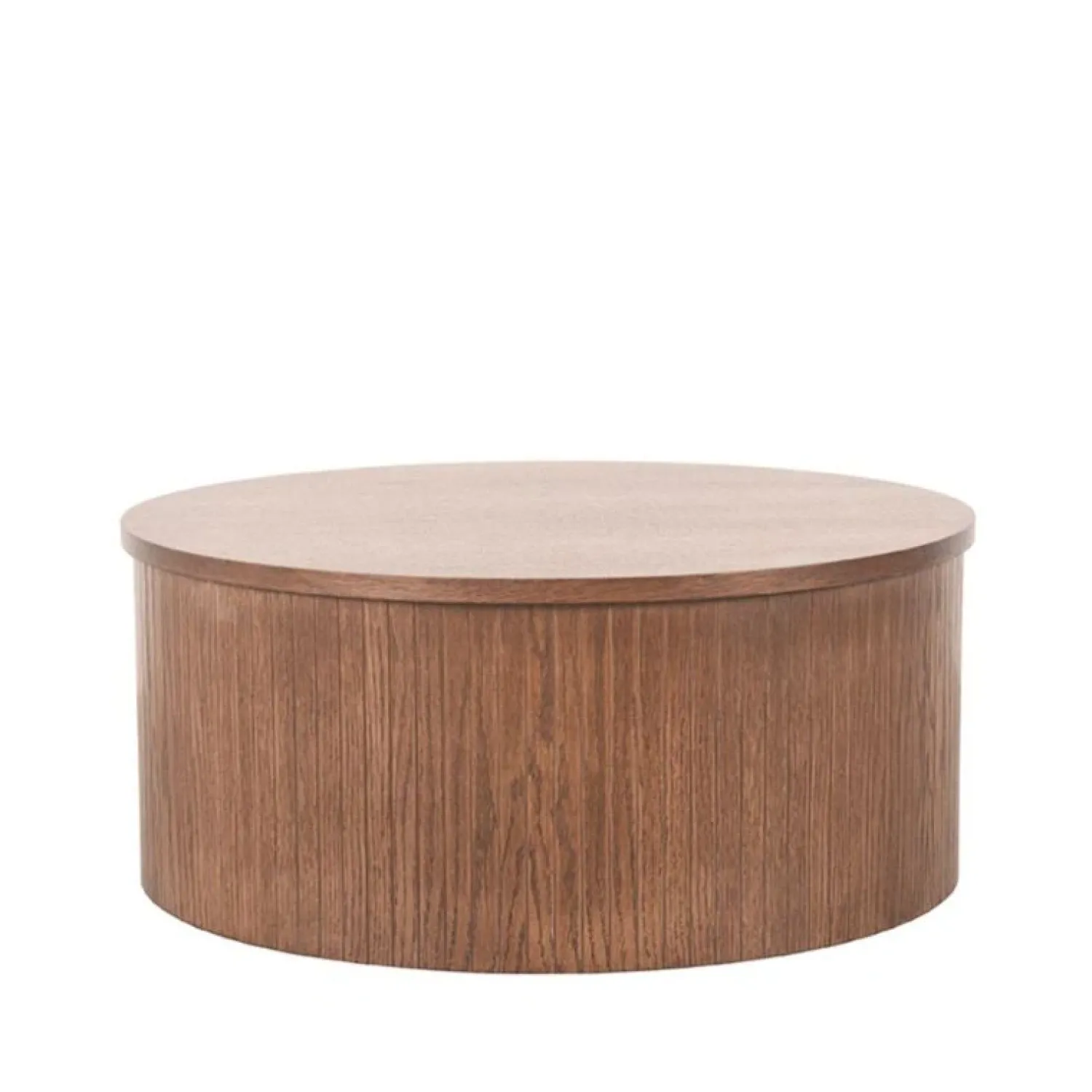 Label51 Salontafels|Salontafel Oliva laag Walnoot Eikenhout rond 70cm