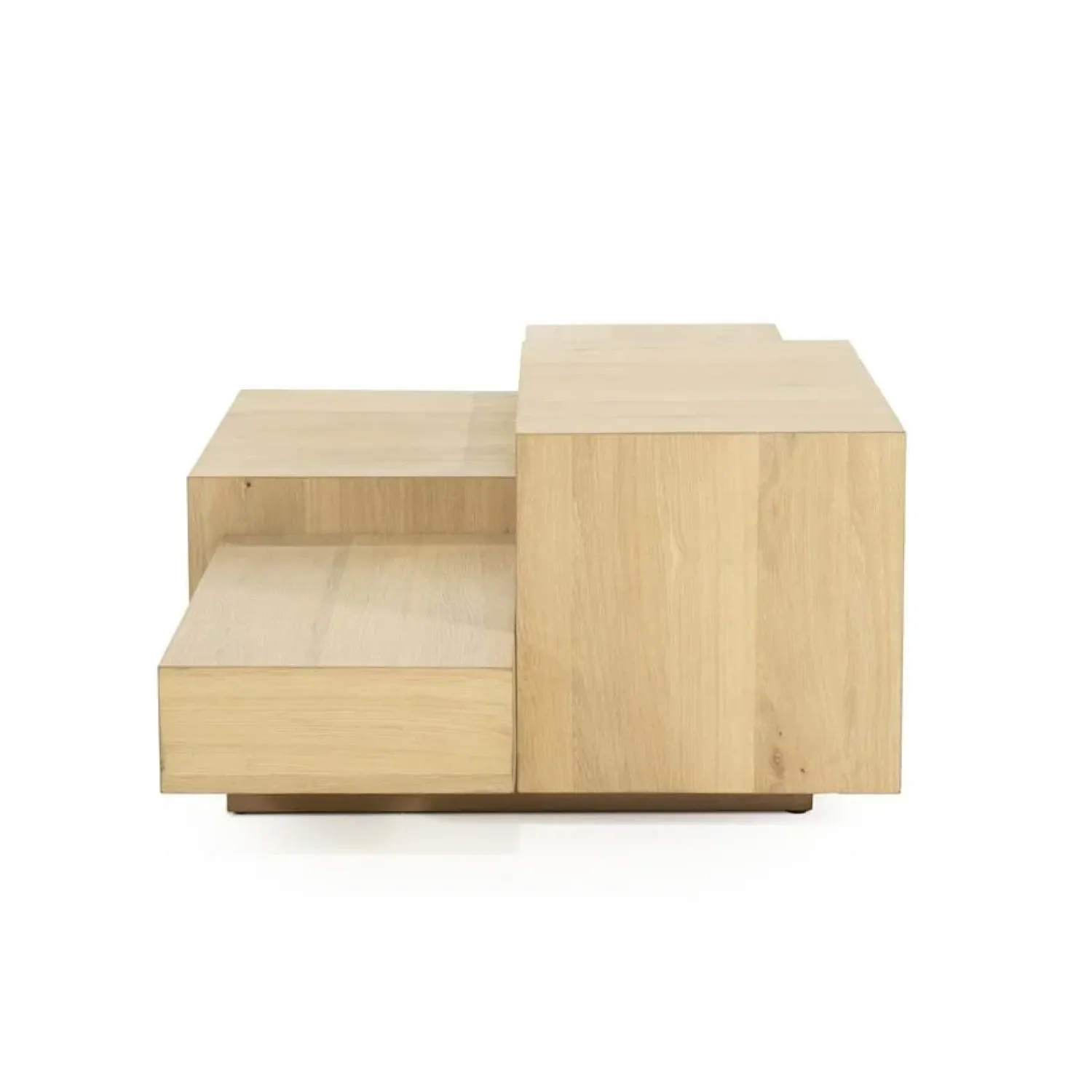 Eleonora Salontafels|Salontafel Quinten rechthoekig naturel 140cm