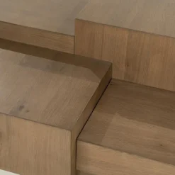 Eleonora Salontafels|Salontafel Quinten rechthoekig bruin 140cm
