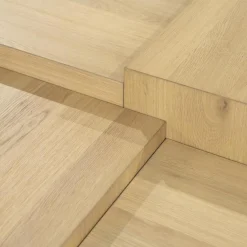 Eleonora Salontafels|Salontafel Quinten vierkant naturel 80cm