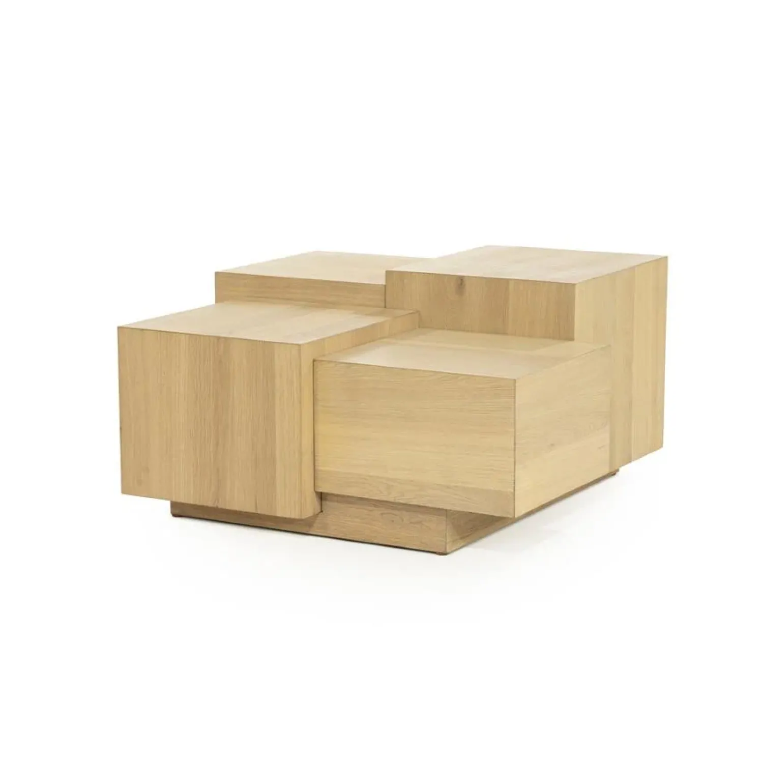 Eleonora Salontafels|Salontafel Quinten vierkant naturel 80cm