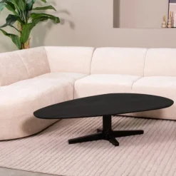 Label51 Salontafels|Salontafel Rosie Zwart Mangohout 140cm
