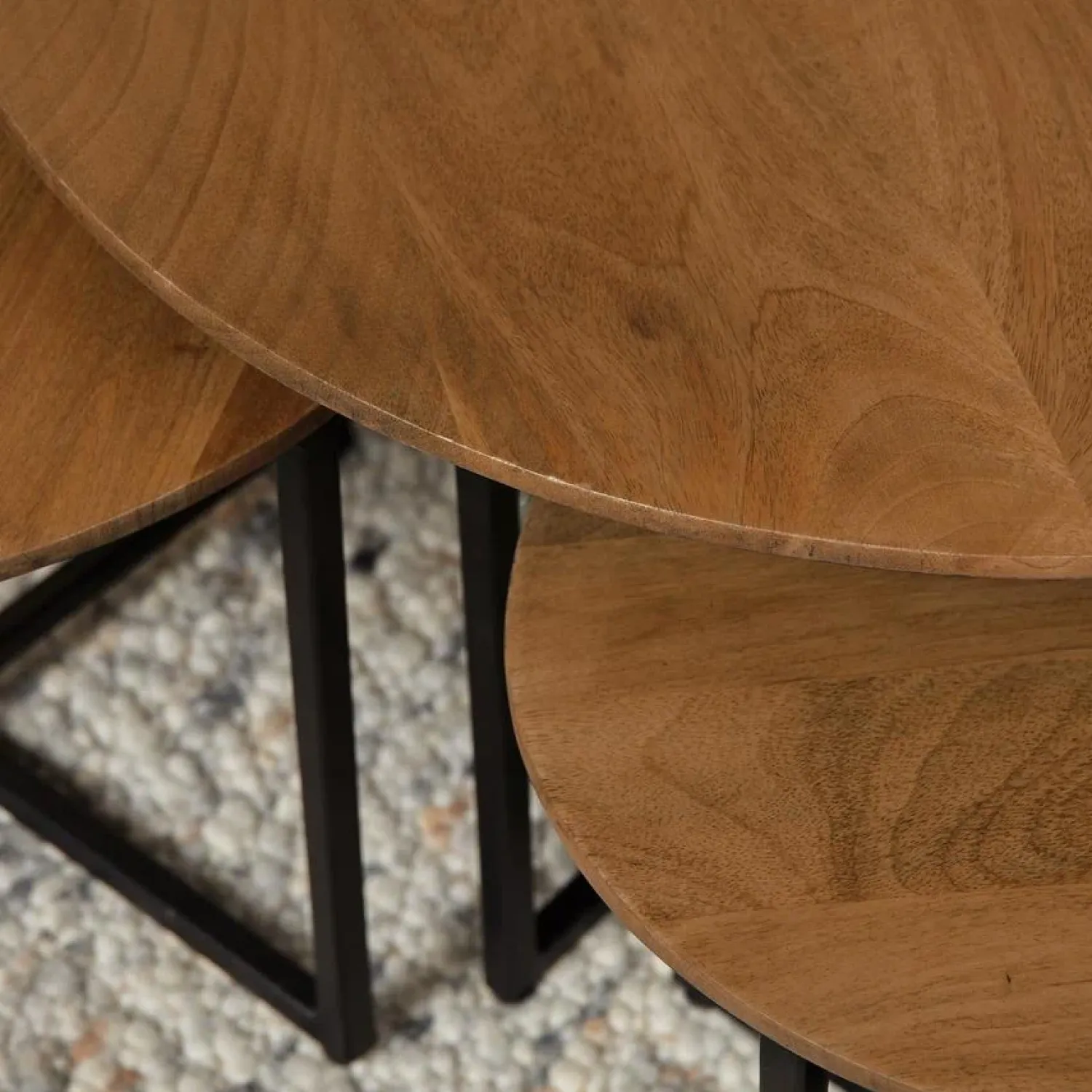 Furndea Salontafels|Salontafel Sindacco rond Set van 3