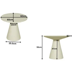 Furndea Salontafels|Salontafel Tilo 60 cm