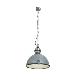Steinmex Hanglampen|Sammy 1-lichts Hanglamp Grijs 42cm