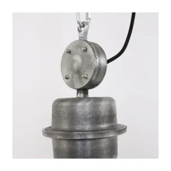 Steinmex Hanglampen|Sammy 1-lichts Hanglamp Grijs 42cm