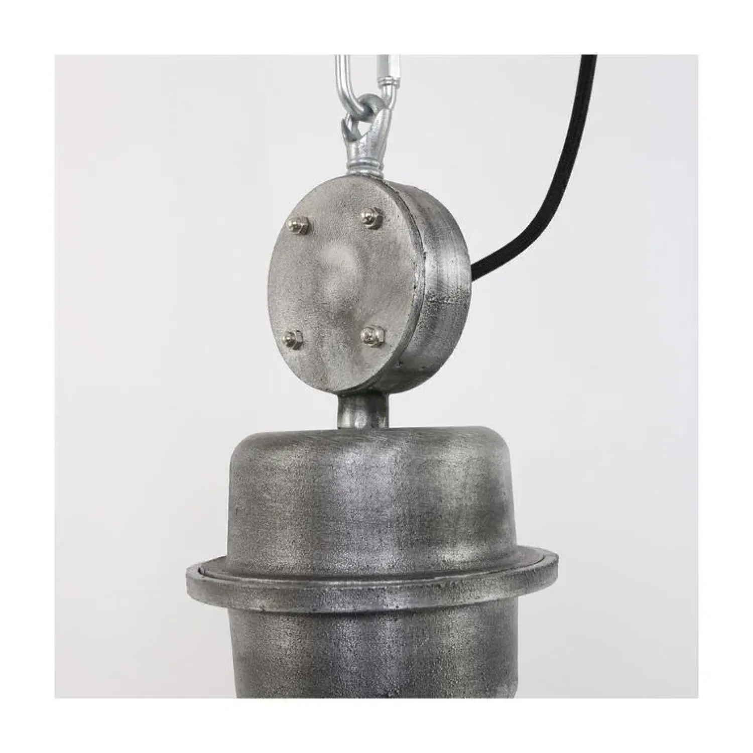 Steinmex Hanglampen|Sammy 1-lichts Hanglamp Grijs 42cm