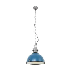 Steinmex Hanglampen|Sammy 1-lichts Hanglamp Petrol 42cm