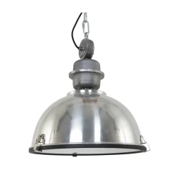 Steinmex Hanglampen|Sammy 1-lichts Hanglamp Staal 42cm