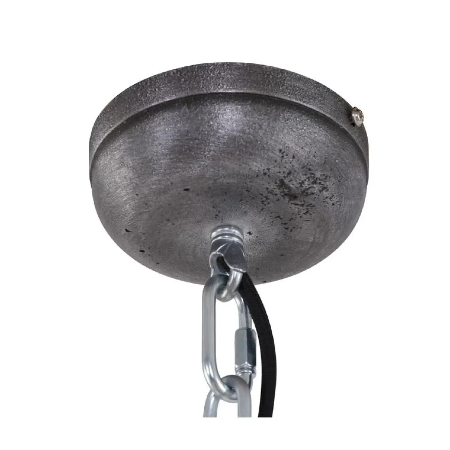 Steinmex Hanglampen|Sammy 1-lichts Hanglamp XL Grijs 52cm