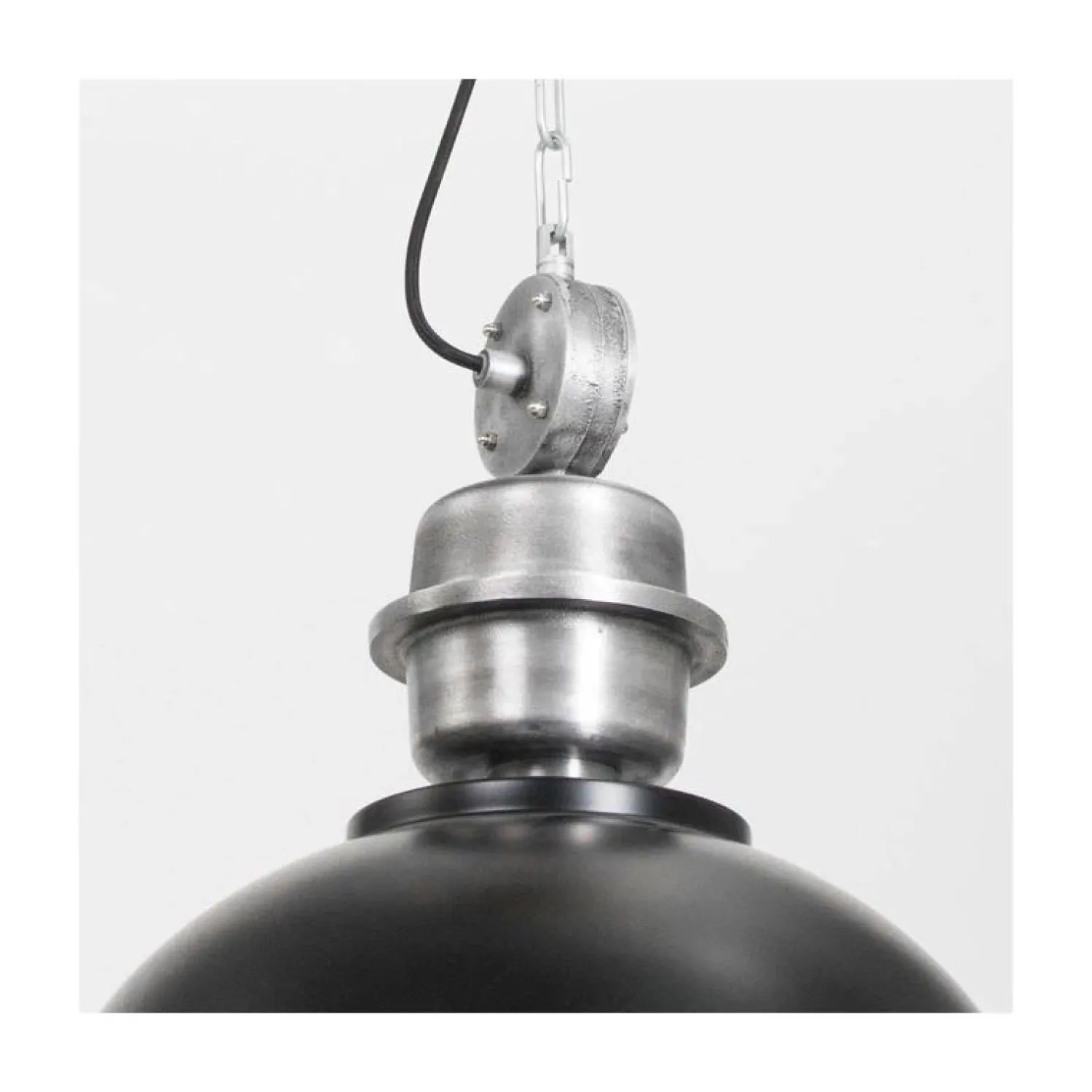 Trading Lighting Hanglampen|Sammy 1-lichts Hanglamp Zwart 42cm