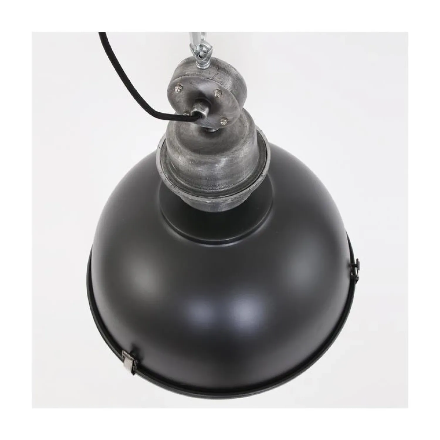 Trading Lighting Hanglampen|Sammy 1-lichts Hanglamp Zwart 42cm