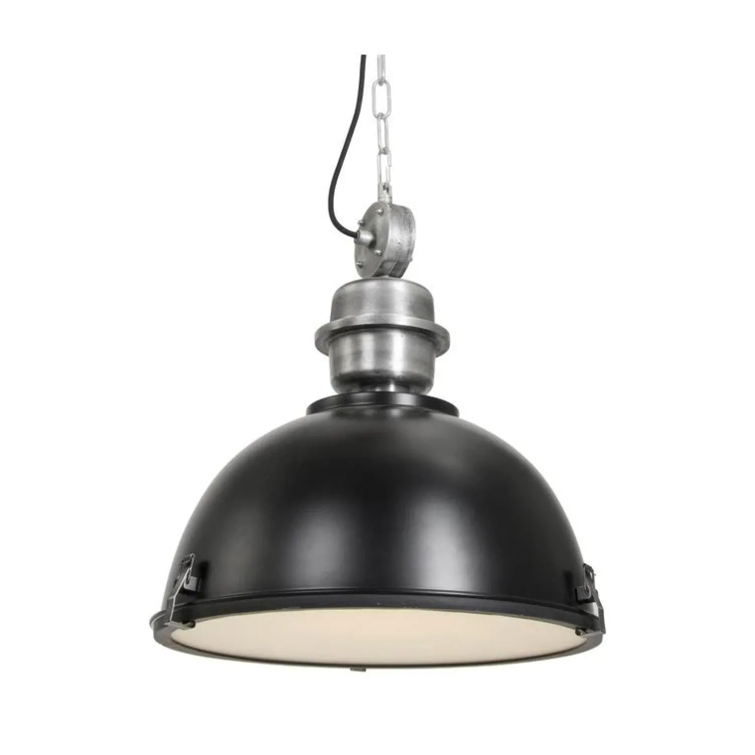 Trading Lighting Hanglampen|Sammy 1-lichts Hanglamp Zwart 42cm