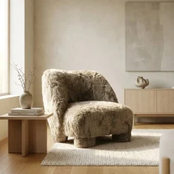 Eleonora Fauteuils|Samson Fauteuil Taupe Doodlestof