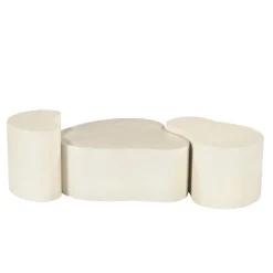 Livingfurn Salontafels|Sandy organische Salontafel Zand 85cm