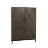 Tower living Wandkasten|Industriele Kasten|San Marino Wandkast Eikenhout 110 cm