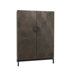 Tower living Wandkasten|Industriele Kasten|San Marino Wandkast Eikenhout 110 cm
