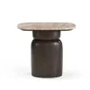 Furndea Bijzettafels|Santo Bijzettafel Marmer 56 cm