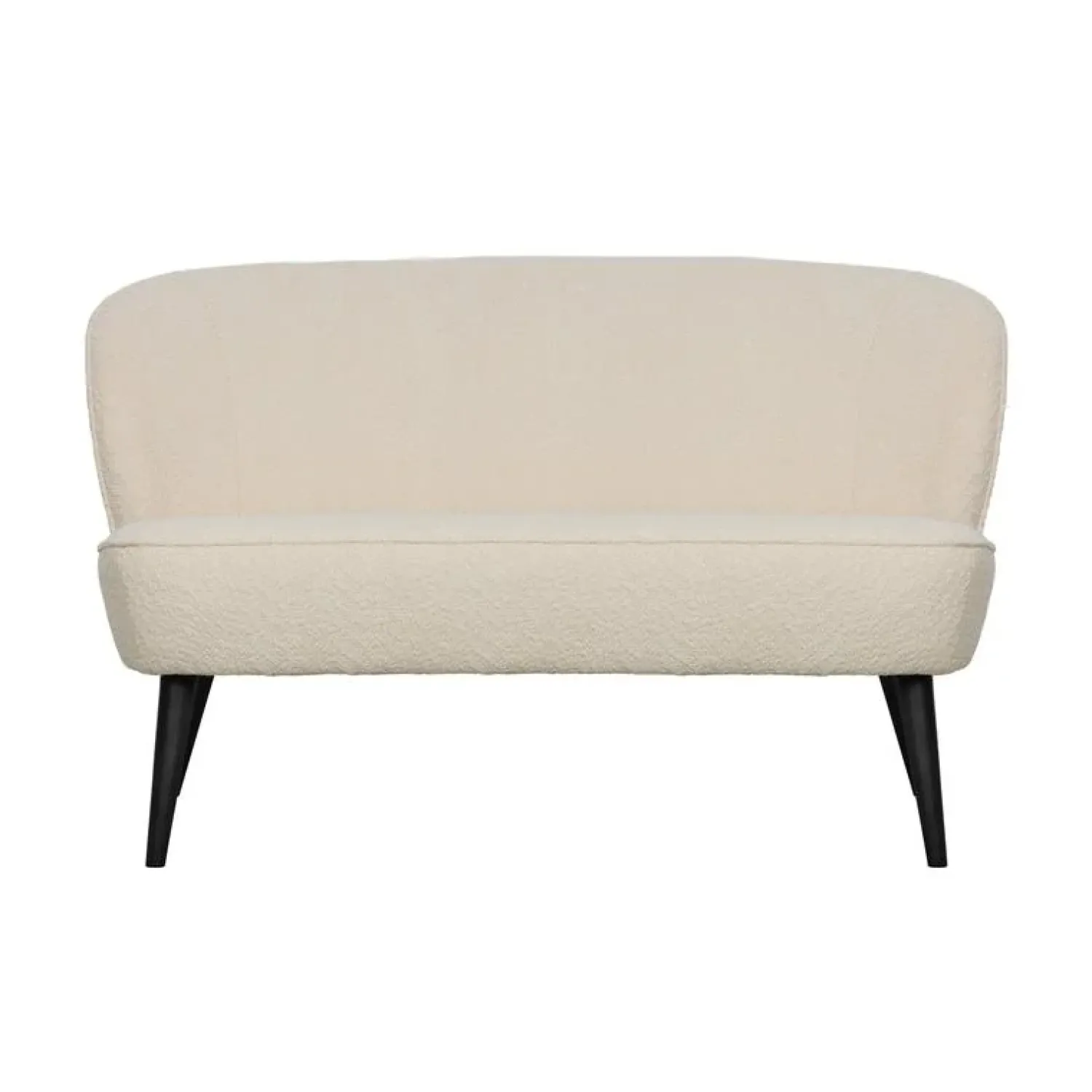 WOOOD Eetkamerbanken|Eetkamerbanken|Sara Bankje Boucle Creme 110cm
