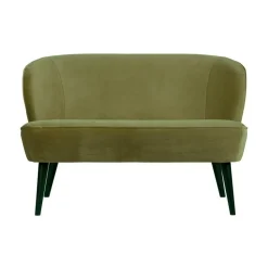WOOOD Eetkamerbanken|Eetkamerbanken|Sara Bankje Velvet Army 110cm