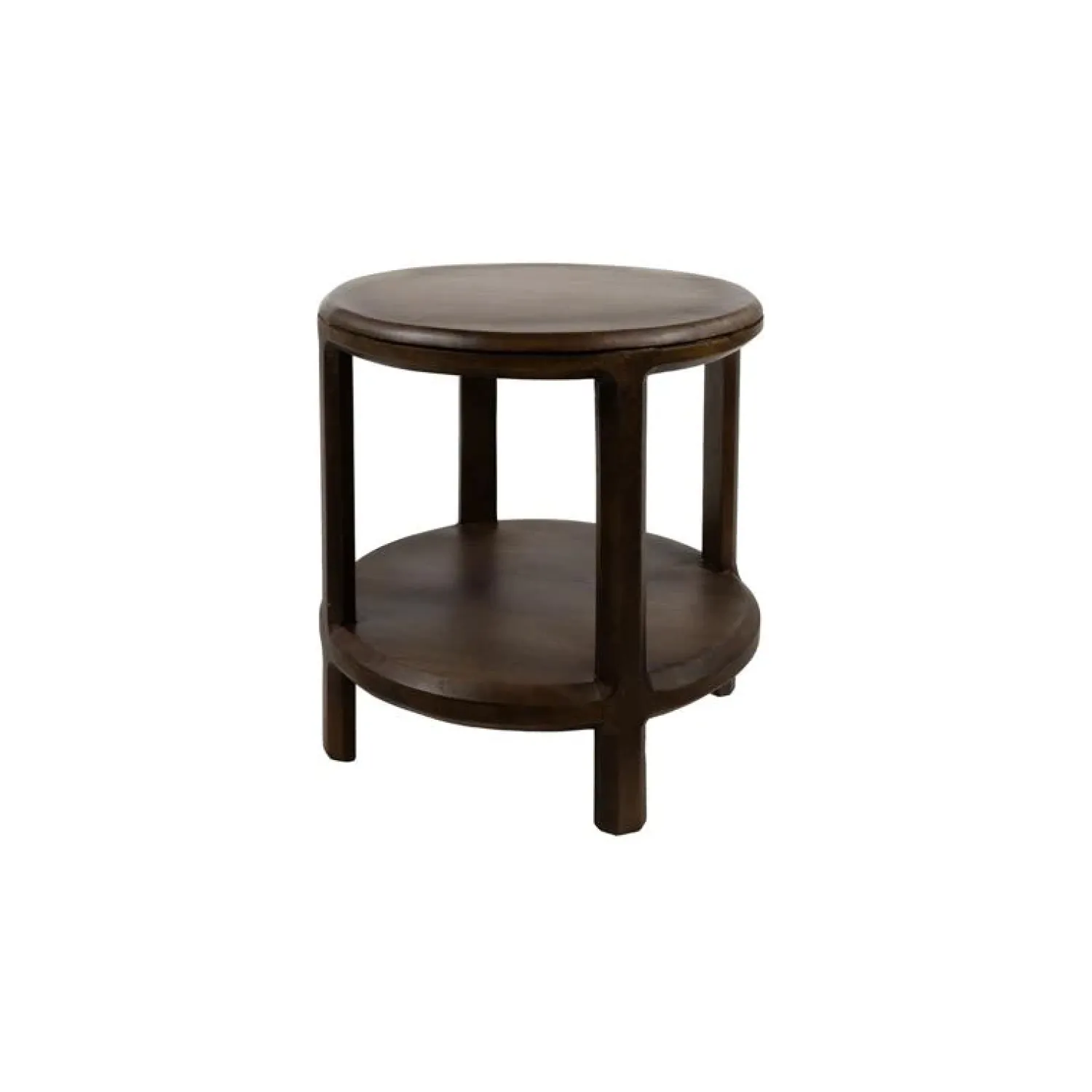 Mysons Bijzettafels|Sara Bijzettafel rond Walnoot 50cm