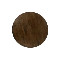 Mysons Bijzettafels|Sara Bijzettafel rond Walnoot 50cm
