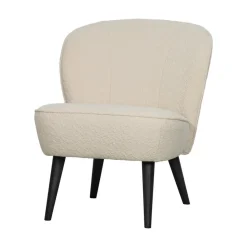 WOOOD Fauteuils|Sara Fauteuil Boucle Creme