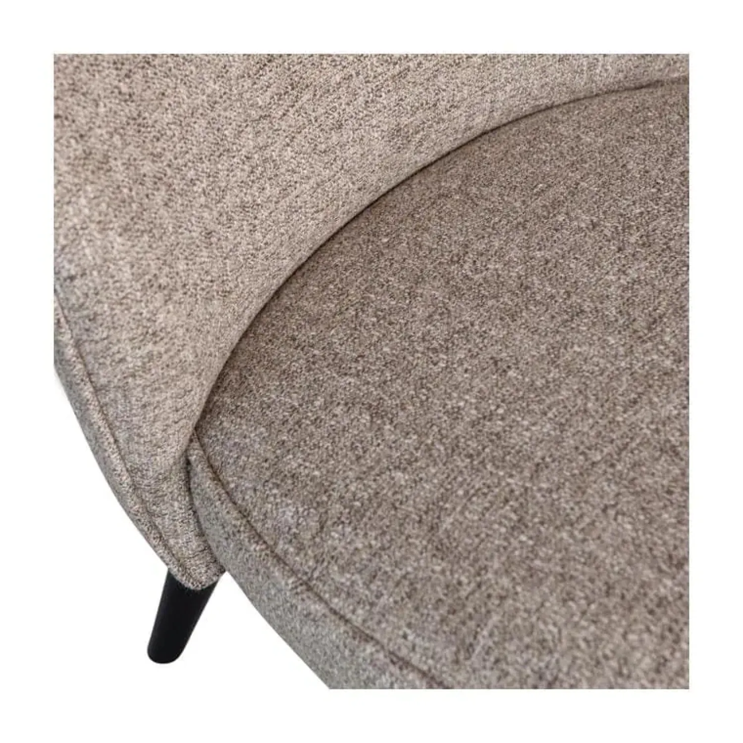 WOOOD Fauteuils|Sara Fauteuil Geweven Stof Naturel Melange