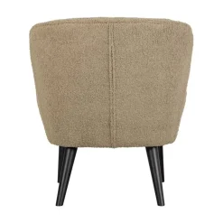 WOOOD Fauteuils|Sara Fauteuil Teddy Zand