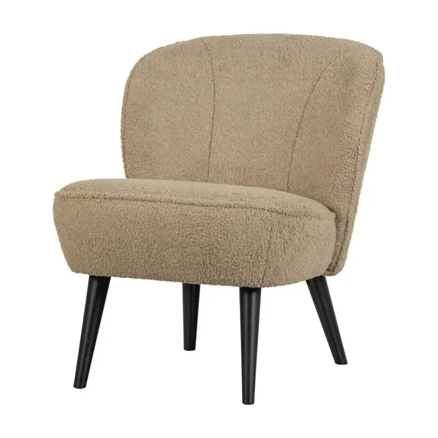 WOOOD Fauteuils|Sara Fauteuil Teddy Zand