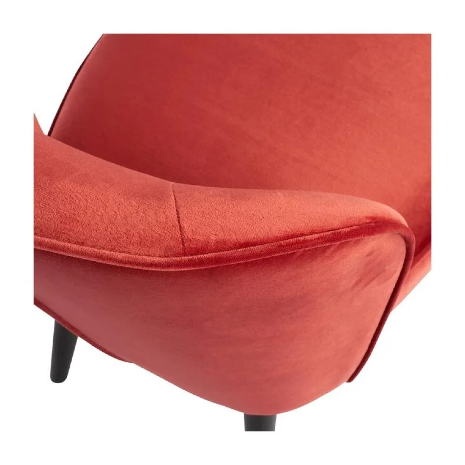 WOOOD Fauteuils|Sara Fauteuil Velvet Framboos