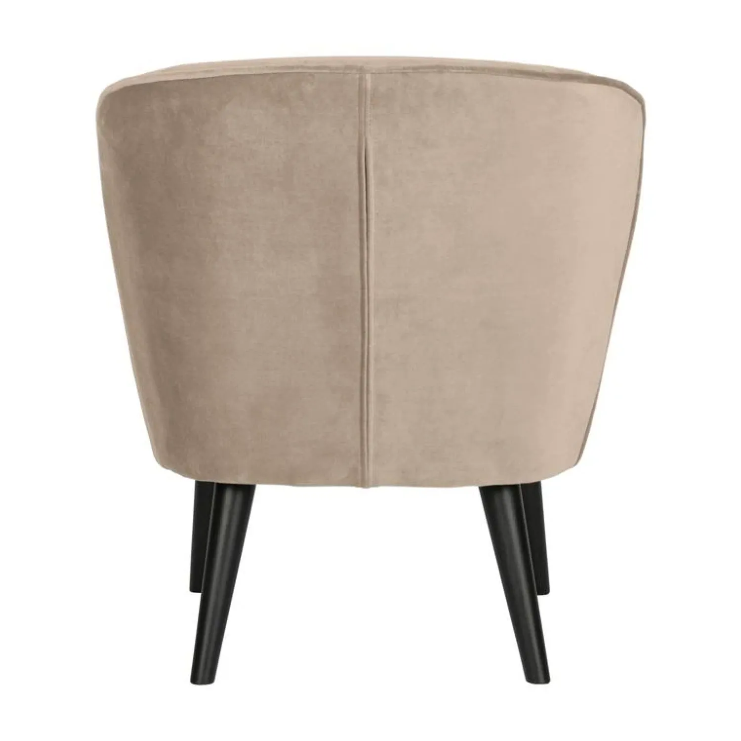 WOOOD Fauteuils|Sara Fauteuil Velvet Khaki