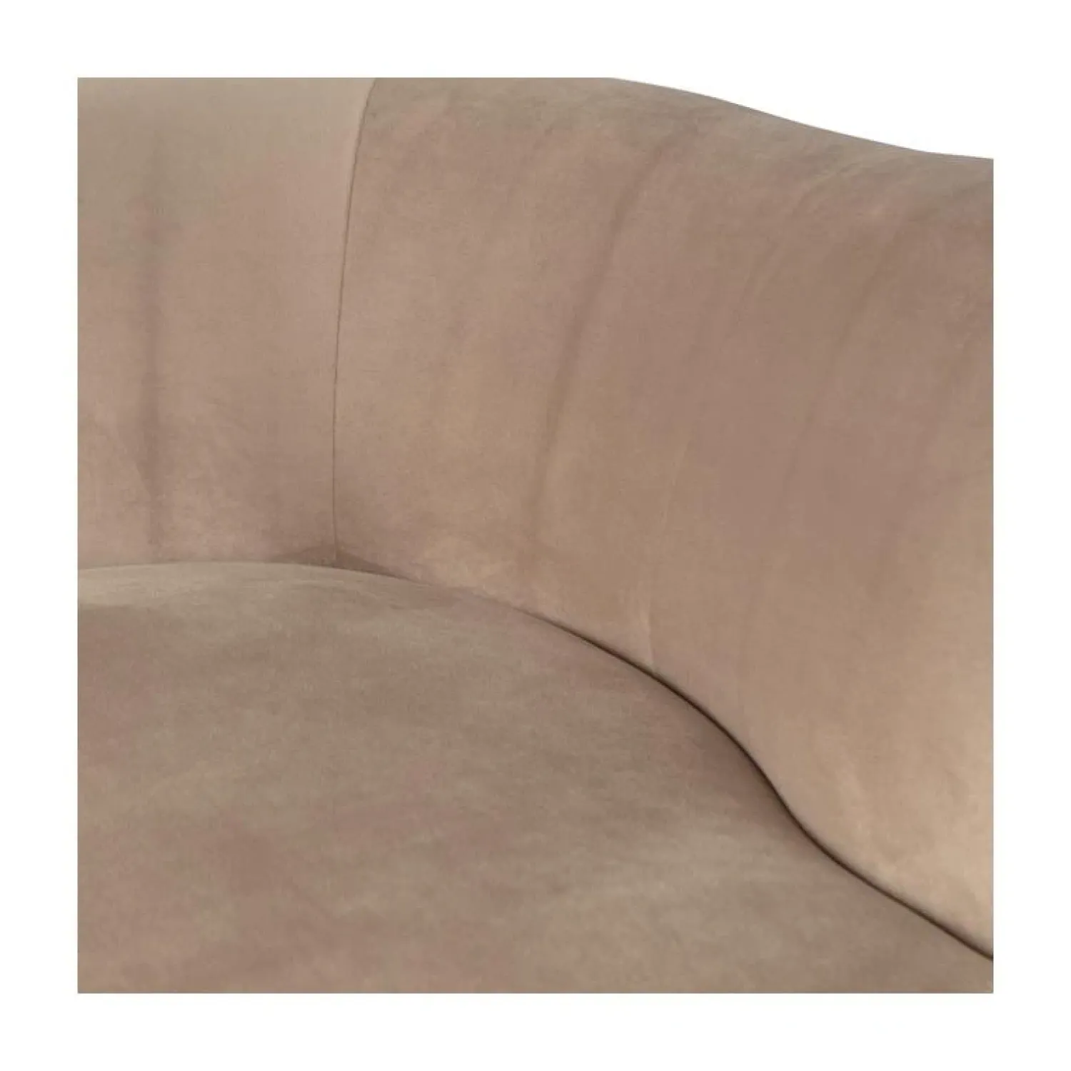 WOOOD Loungebanken|Fauteuils|Sara Lounge Fauteuil Links Velvet Khaki 112cm