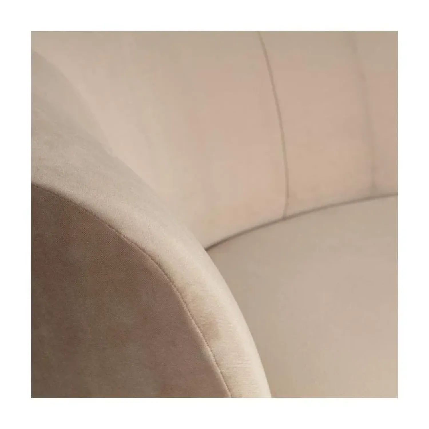 WOOOD Loungebanken|Fauteuils|Sara Lounge Fauteuil Links Velvet Khaki 112cm