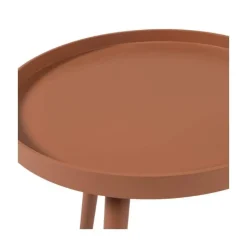 WOOOD Bijzettafels|Sasha Bijzettafel rond Oudroze 41cm