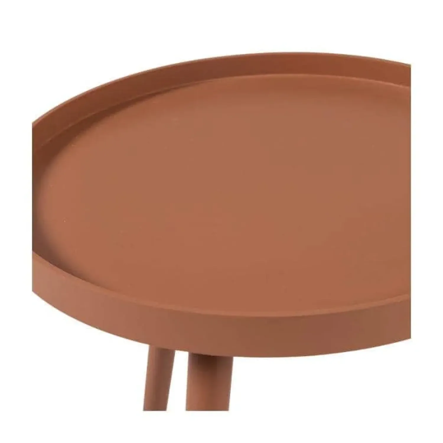 WOOOD Bijzettafels|Sasha Bijzettafel rond Oudroze 41cm